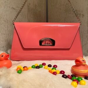 Christian Louboutin Patent Vero Dodat Clutch